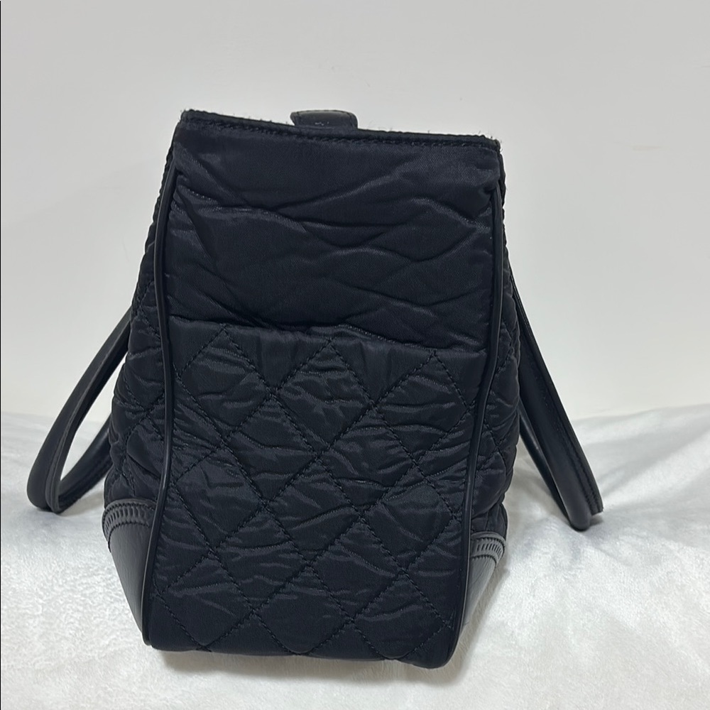Chanel Authentic Nylon Paris New York Matrasse Coco Mark Tote Bag Black (VGUC) - Picture 3 of 16